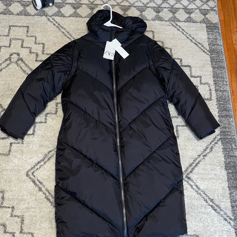 Zara Long Puffer